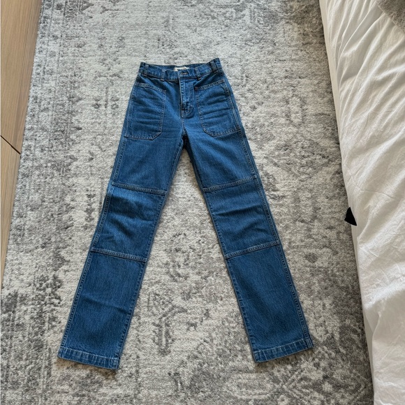 Madewell The '90s Straight Utility Jean - Picture 2 of 4